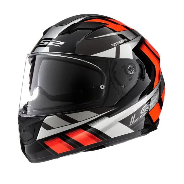 Casco 320 Stream Evo Loop Negro/ Naranja - Imagen 2