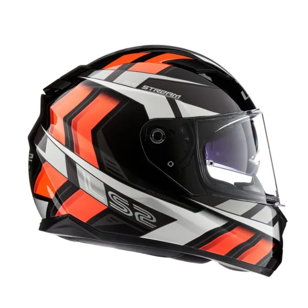 Casco 320 Stream Evo Loop Negro/ Naranja - Imagen 4