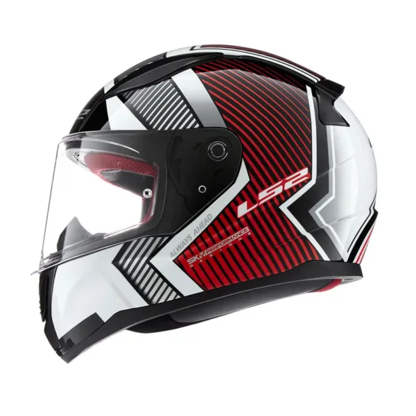 Casco LS2 353 Rapid Extra Negro Rojo - Imagen 2
