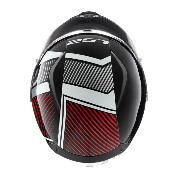Casco LS2 353 Rapid Extra Negro Rojo - Imagen 6