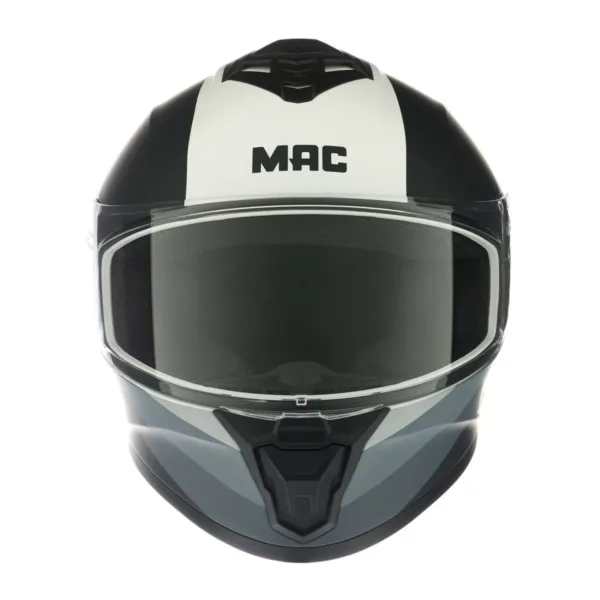 Casco Mac 801 Winexzor Solid Negro / Gris Mate - Imagen 4