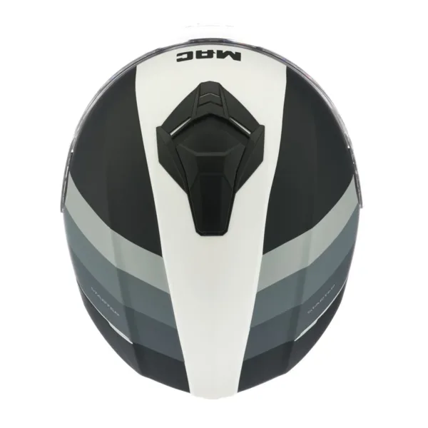 Casco Mac 801 Winexzor Solid Negro / Gris Mate - Imagen 6