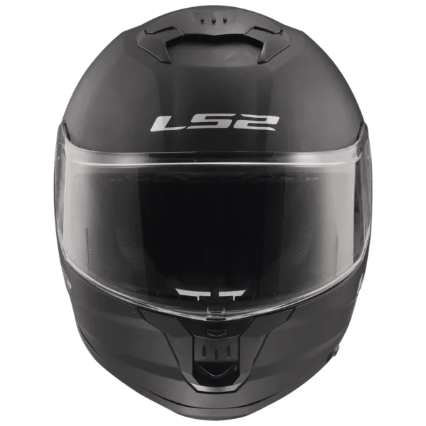 Casco Ls2 Stream II 808 Solid Negro Mate - Imagen 2