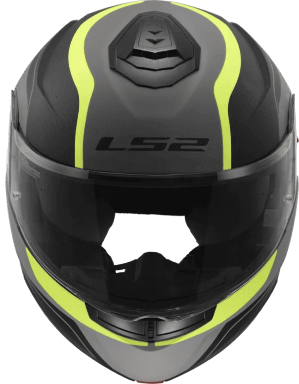 Casco LS2 908 Strobe Monza Negro Amarillo - Imagen 3