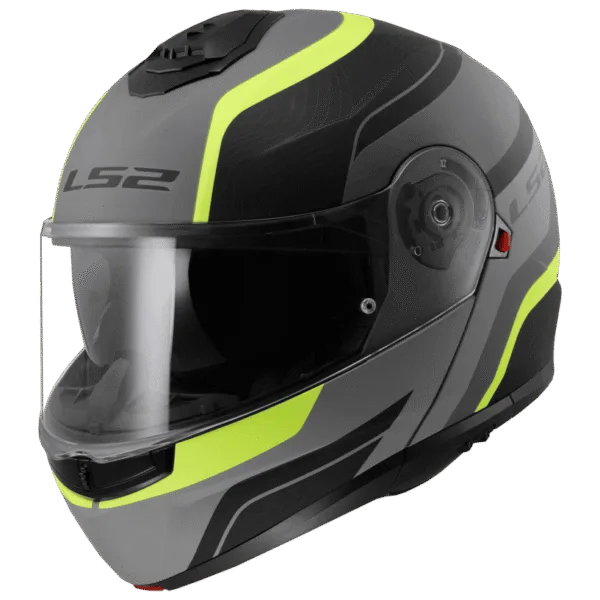 Casco LS2 908 Strobe Monza Negro Amarillo - Imagen 4
