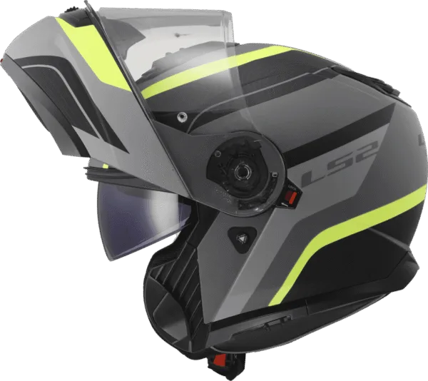 Casco LS2 908 Strobe Monza Negro Amarillo - Imagen 6
