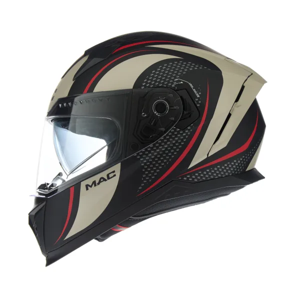 Casco MAC 069 Force Cirkus Beige - Imagen 3