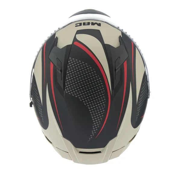 Casco MAC 069 Force Cirkus Beige - Imagen 7