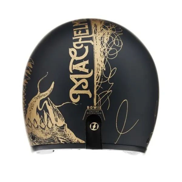 Casco Mac 181 Nekrus Negro / Dorado / Brillo (copia) - Imagen 7