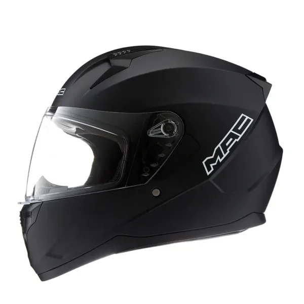 Casco MAC M67 Bass Solid Negro Mate - Imagen 2