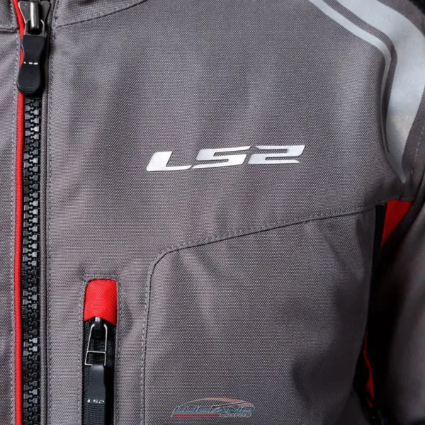 Campera LS2 Gallant Hombre Negra - Imagen 7