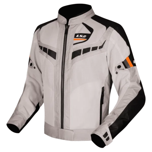 Campera Ls2 Garda Air Mujer Negra / Gris