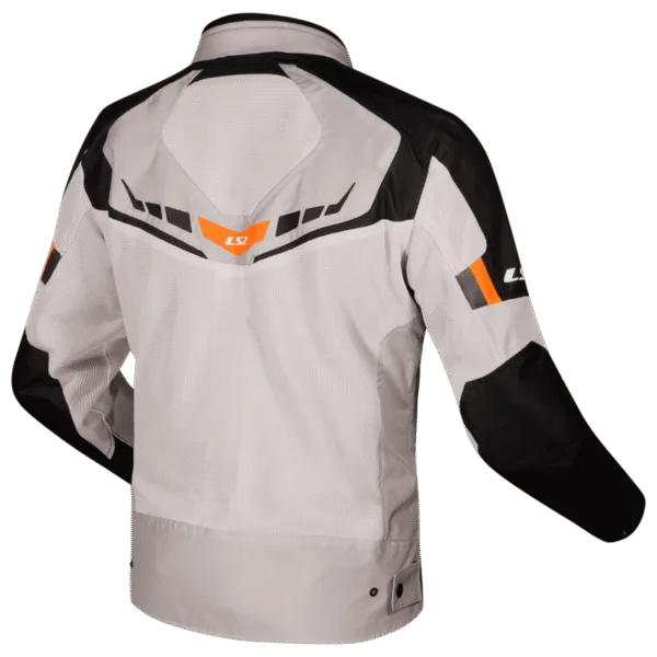Campera Ls2 Garda Air Mujer Negra / Gris - Imagen 2