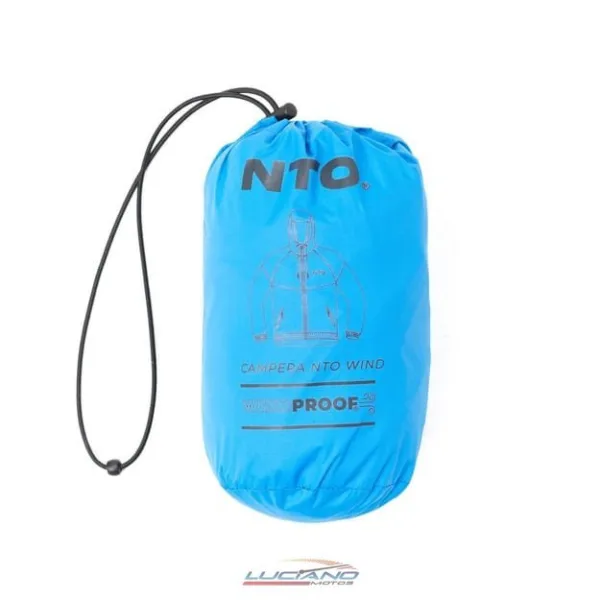 Campera NTO Wind Hombre Azul / Celeste - Imagen 4