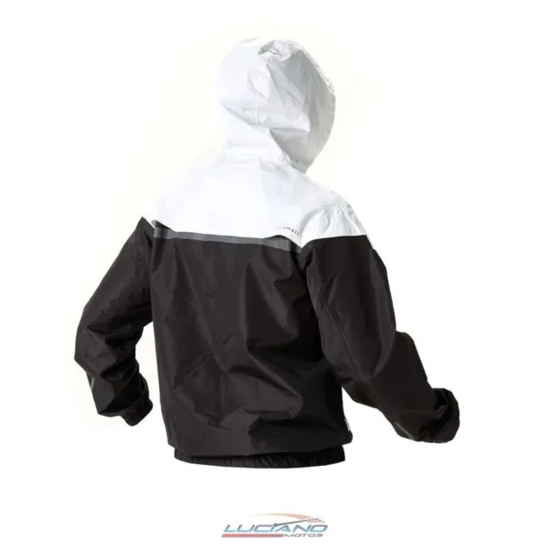 Campera NTO Wind Hombre Negra / Blanca - Imagen 2