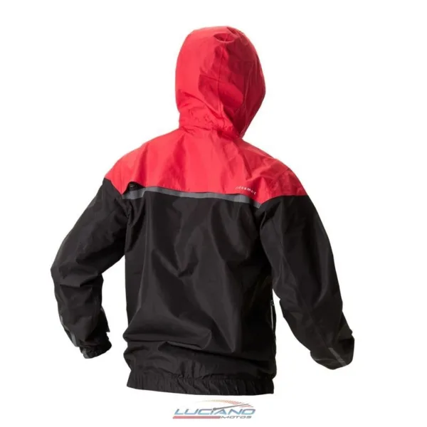 Campera NTO Wind Hombre Negra / Roja - Imagen 2