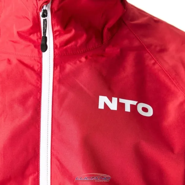 Campera NTO Wind Hombre Negra / Roja - Imagen 3