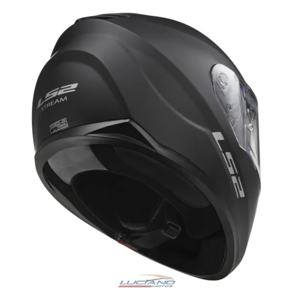 Casco LS2 320 Stream Evo Negro Mate - Imagen 4
