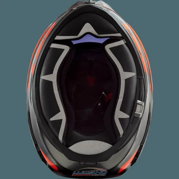 Casco LS2 327 Challenger Cannon Jeans Fluo Naranja - Imagen 10