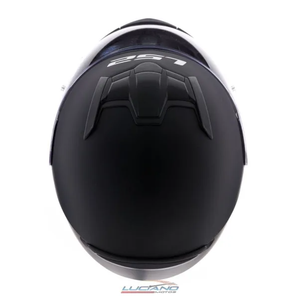 Casco LS2 352 Rookie Mono Mate Negro con Spoiler - Imagen 10