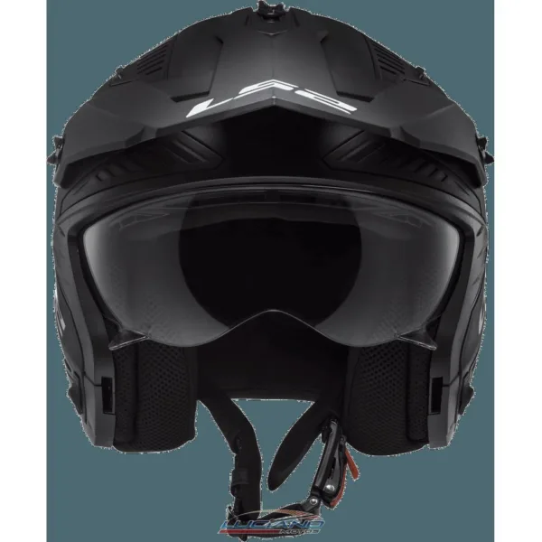 Casco LS2 606 Drifter Solid Negro / Mate - Imagen 3