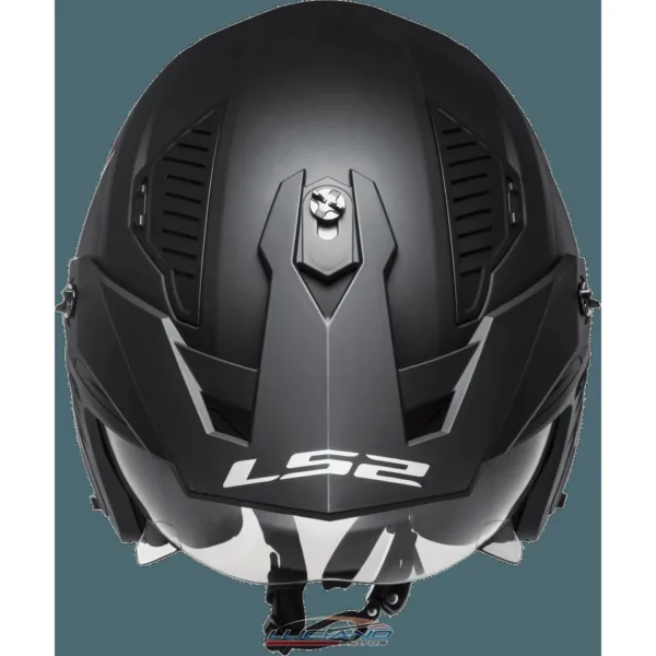 Casco LS2 606 Drifter Solid Negro / Mate - Imagen 4