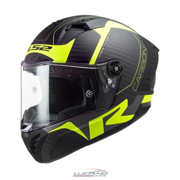 Casco LS2 805 Thunder Racing Negro / Amarillo