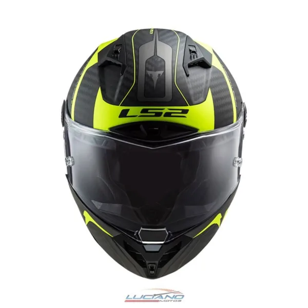 Casco LS2 805 Thunder Racing Negro / Amarillo - Imagen 8