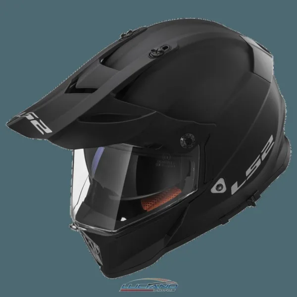Casco LS2 MX436 Pioneer Negro Mate - Imagen 8