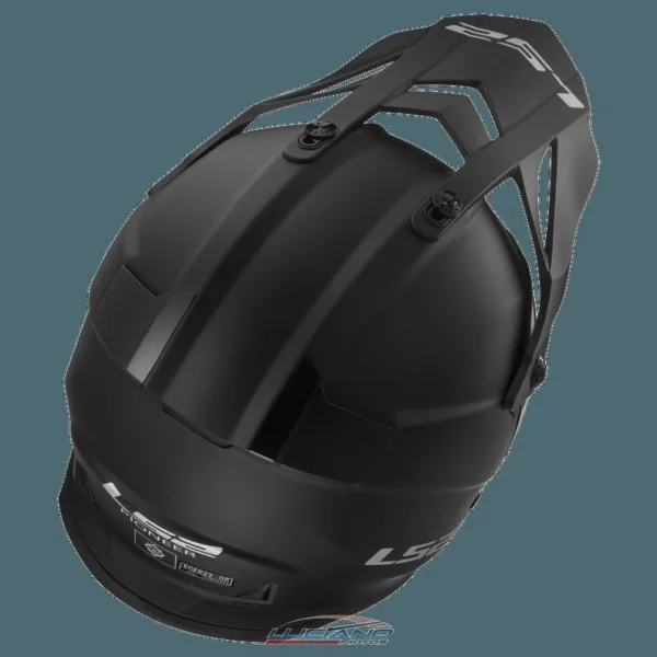 Casco LS2 MX436 Pioneer Negro Mate - Imagen 9