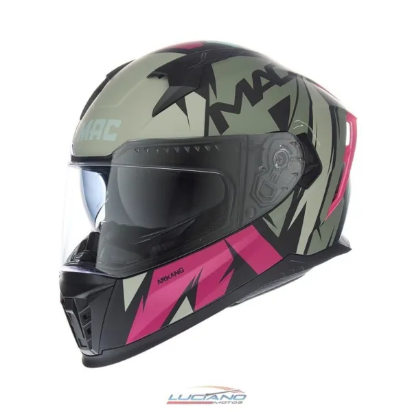 Casco MAC 069 Force Arkang Rosa / Magenta