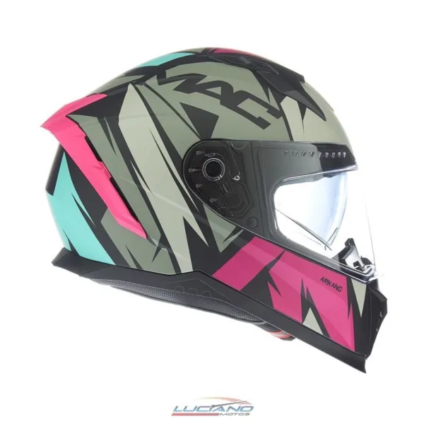 Casco MAC 069 Force Arkang Rosa / Magenta - Imagen 4