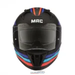 Casco MAC 069 Force Ottis Azul / Rojo / Mate - Imagen 2