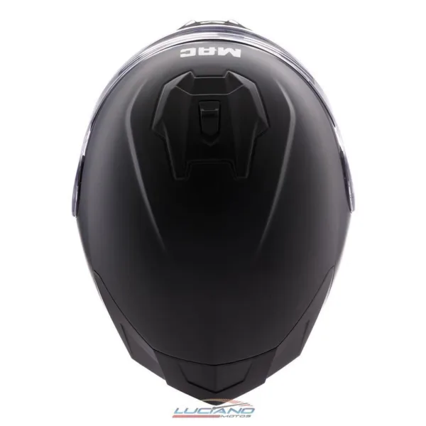 Casco Mac 070 Volt Solid Negro / Mate - Imagen 4