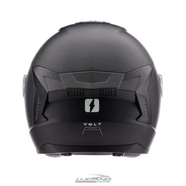 Casco Mac 070 Volt Solid Negro / Mate - Imagen 5