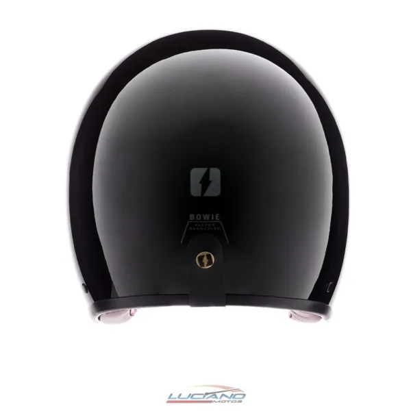 Casco Mac 181 Bowie Solid  / Negro / Brillo - Imagen 5
