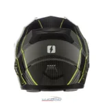 Casco MAC M67 Bass Cage Negro / Amarillo / Brillo - Imagen 5