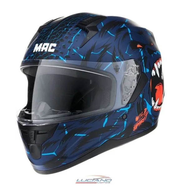 Casco MAC M67 Bass Edición Limitada Ape Negro / Rojo