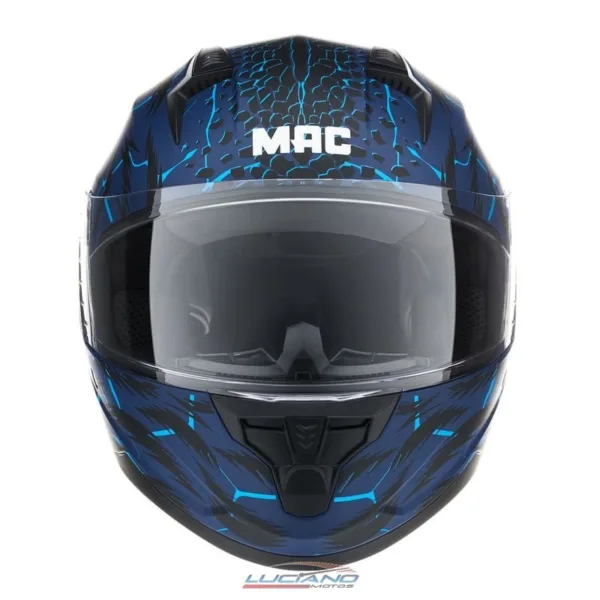 Casco MAC M67 Bass Edición Limitada Ape Negro / Rojo - Imagen 2