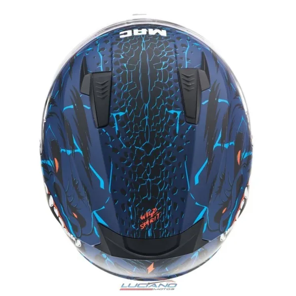 Casco MAC M67 Bass Edición Limitada Ape Negro / Rojo - Imagen 5