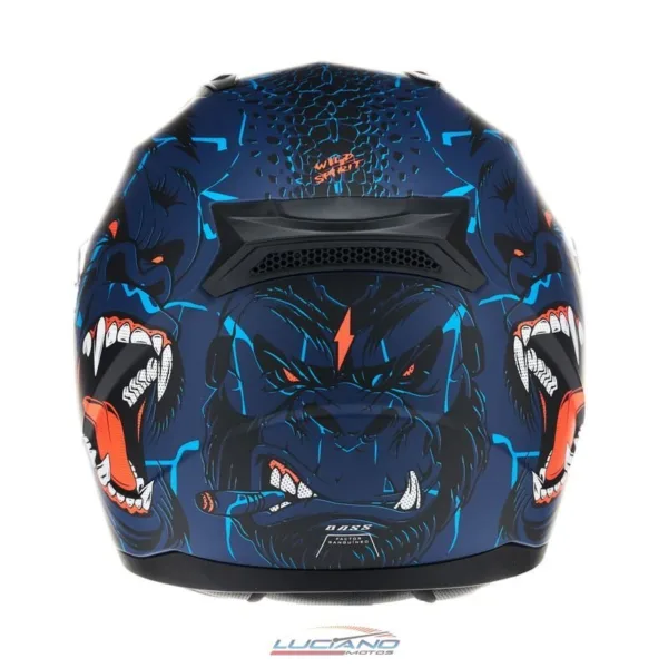 Casco MAC M67 Bass Edición Limitada Ape Negro / Rojo - Imagen 6