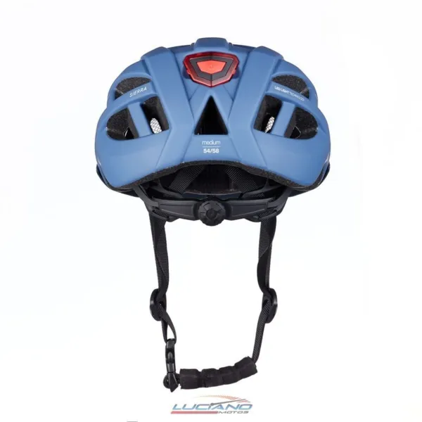 Casco Mtb Sierra Matt Azul - Imagen 4