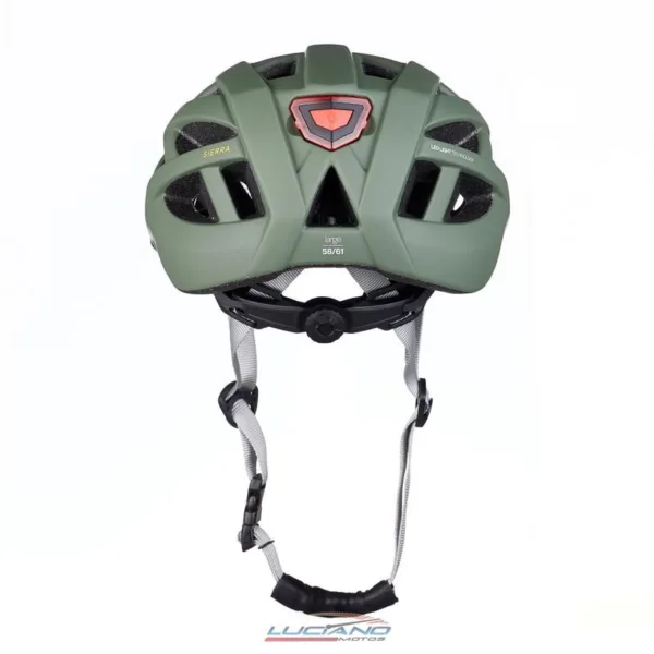 Casco Mtb Sierra Matt Verde - Imagen 4