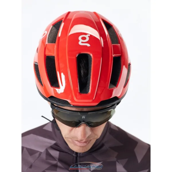 Casco Road Tour Sprint Rojo Gloss - Imagen 3
