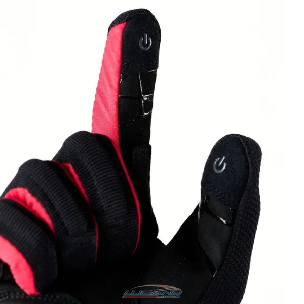 Guante LS2 Dart 2 Hombre Negro / Rojo - Imagen 3