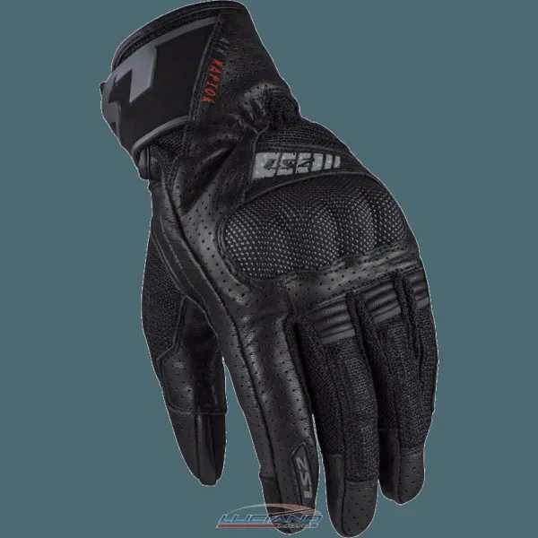 Guante LS2 Hombre Air Raptor Negro