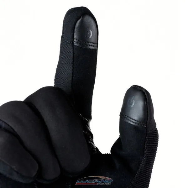 Guante LS2 Jet Hombre Negro / Naranja - Imagen 3