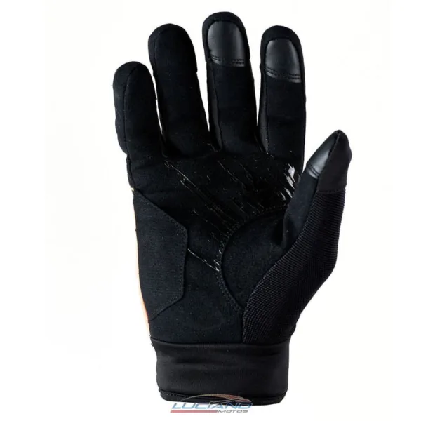 Guante LS2 Jet Hombre Negro / Naranja - Imagen 7