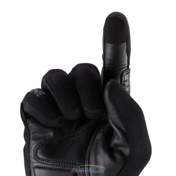 Guantes Cortos NTO Cuero Microfibra Urban Evo Negro - Imagen 6
