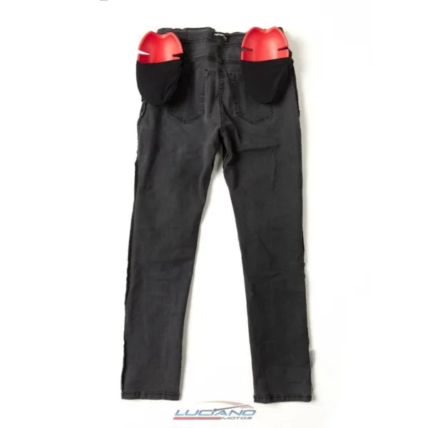 Jean NTO Con Protecciones 390Cc Mujer Negro - Imagen 4